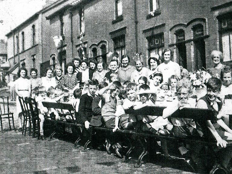 A Street Party in St Ann's Road A Street Party in St Ann's Road
